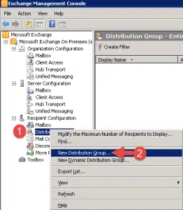 Create distribution group on exchange 2010 Create distribution group on exchange 2010