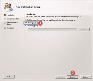 Create distribution group on exchange 2010 Create distribution group on exchange 2010