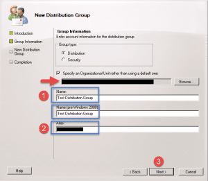 Create distribution group on exchange 2010 Create distribution group on exchange 2010