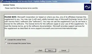 Install exchange 2010 sp2 ru3