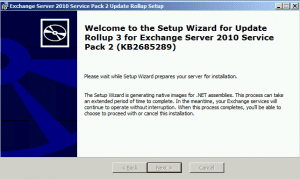 Install exchange 2010 sp2 ru3