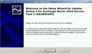 Install exchange 2010 sp2 ru3