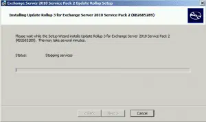 Install exchange 2010 sp2 ru3