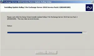 Install exchange 2010 sp2 ru3