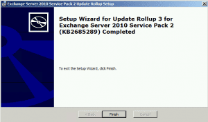 Install exchange 2010 sp2 ru3