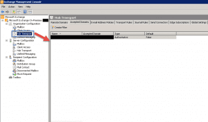 Add an accepted domain Add an accepted domain