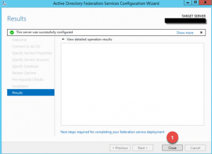 Installing active directory federation services (adfs) Installing active directory federation services (adfs)