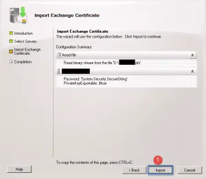 Import ssl certificate in exchange 2010 Import ssl certificate in exchange 2010