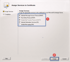 Import ssl certificate in exchange 2010