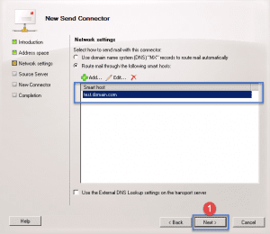 Create a send connector exchange 2010 Create a send connector exchange 2010