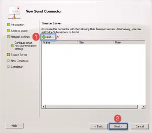 Create a send connector exchange 2010
