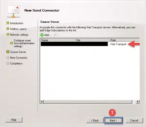 Create a send connector exchange 2010