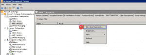 Create a send connector exchange 2010 Create a send connector exchange 2010
