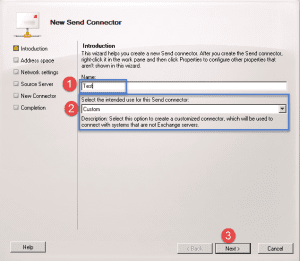 Create a send connector exchange 2010 Create a send connector exchange 2010
