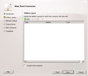 Create a send connector exchange 2010 Create a send connector exchange 2010