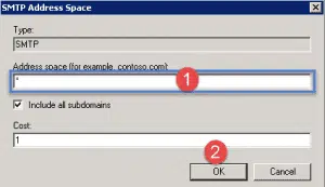 Create a send connector exchange 2010
