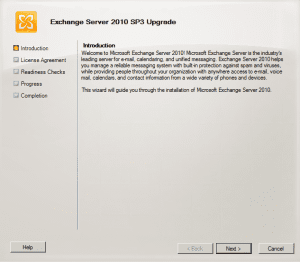 Upgrade exchange 2010 sp2 to sp3 Upgrade exchange 2010 sp2 to sp3