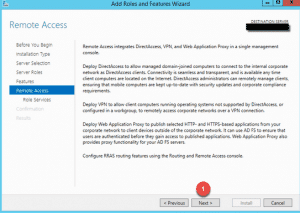 Installing (wap) web application proxy – server 2012 r2 Installing (wap) web application proxy – server 2012 r2
