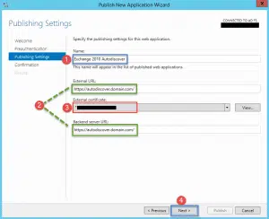 Publish exchange 2010 owa through the web application proxy (wap)