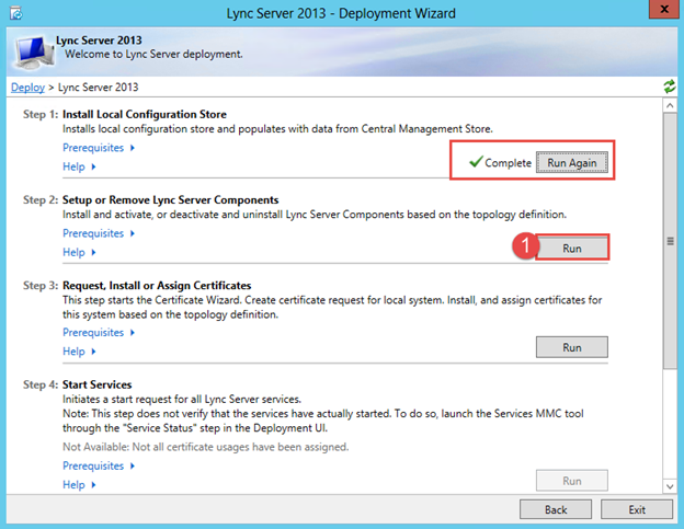 Install lync server 2013 step by step