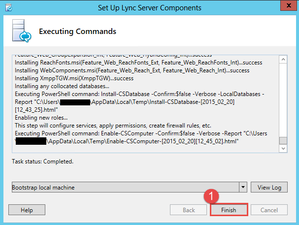 Install lync server 2013 step by step