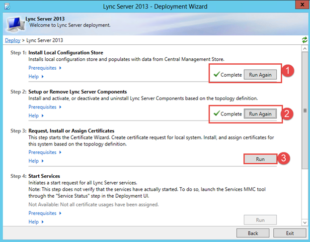 Install lync server 2013 step by step