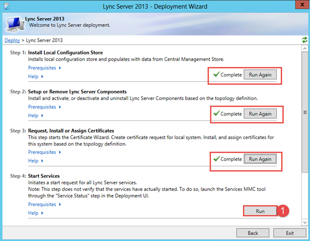 Install lync server 2013 step by step