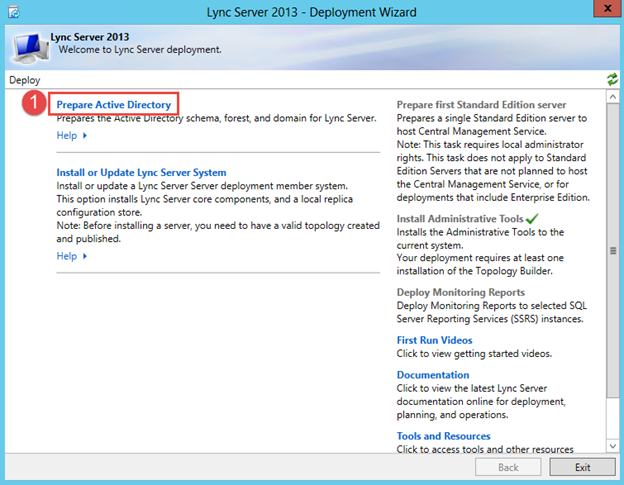 Install lync server 2013 step by step