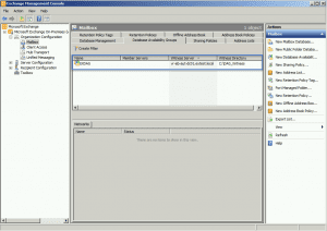 Create an exchange 2010 dag Create an exchange 2010 dag