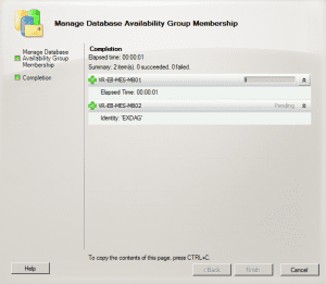 Create an exchange 2010 dag Create an exchange 2010 dag