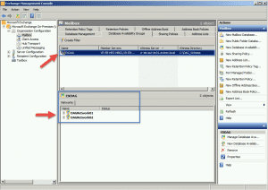Create an exchange 2010 dag Create an exchange 2010 dag