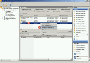 Create an exchange 2010 dag Create an exchange 2010 dag