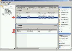 Create an exchange 2010 dag Create an exchange 2010 dag