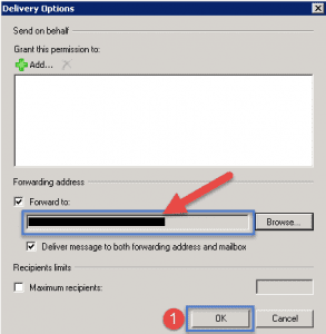 Enable forwarding on a mailbox in exchange 2010 Enable forwarding on a mailbox in exchange 2010