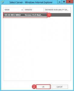 Create mailbox database in exchange 2013