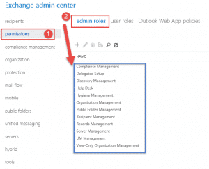 Grant user access to admin roles in exchange 2013 Grant user access to admin roles in exchange 2013
