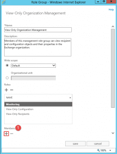 Grant user access to admin roles in exchange 2013 Grant user access to admin roles in exchange 2013