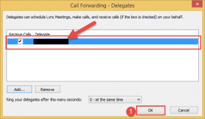 Grant delegate access to a user in lync 2010/2013 Grant delegate access to a user in lync 2010/2013