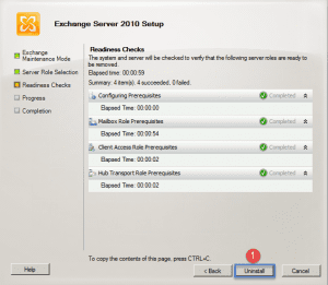 Uninstall exchange 2010 sp3 Uninstall exchange 2010 sp3