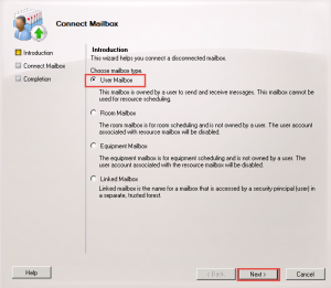 Cannot reconnect mailbox exchange 2010 Cannot reconnect mailbox exchange 2010