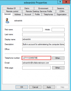 User cannot set pin for conference call in lync 2013