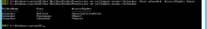 Exchange 2013 - set/add calendar permissions Exchange 2013 - set/add calendar permissions