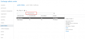 Exchange 2013 - public folders and the default rights