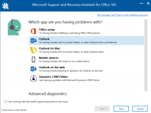 microsoft support and recovery assistant microsoft support and recovery assistant