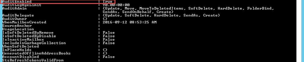Exchange 2016 - audit logging Exchange 2016 - audit logging