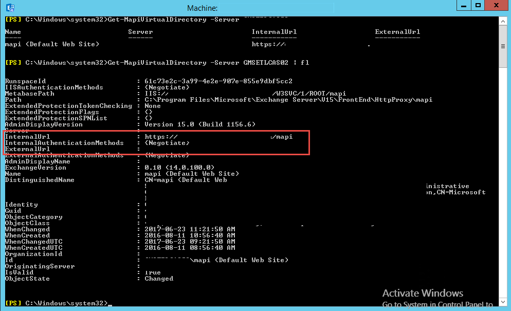 Exchange 2013 - enable mapi over http Exchange 2013 - enable mapi over http