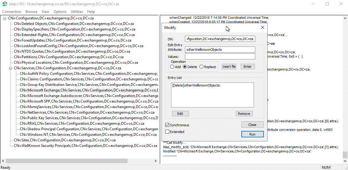 Exchange 2019 - re-create the exchange security groups in ad Exchange 2019 - re-create the exchange security groups in ad