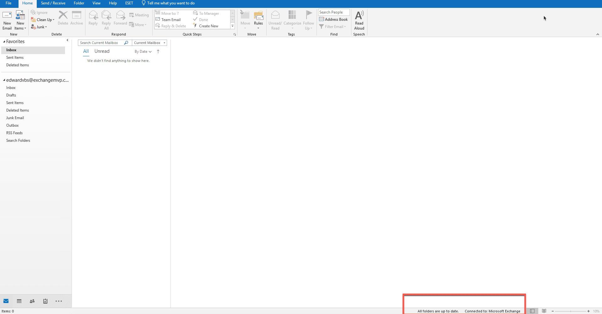 Exchange 2019 - adding outlook account couldn't be easier..