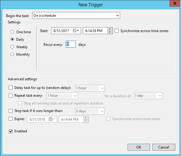 Exchange 2013/2016/2019 logging - clear out the log files