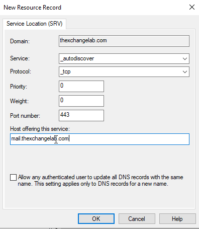 Exchange 2019 - outlook popup